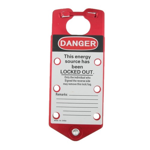 Beschriftete lockout haspe - beschriftete,