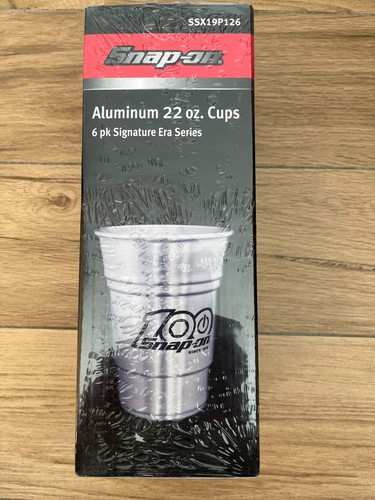 Snap aluminium becher - on,