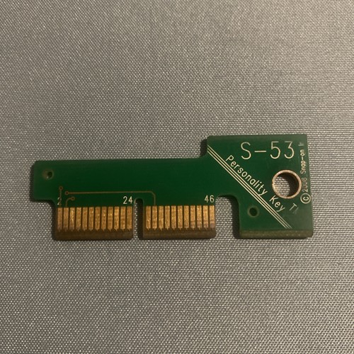 Snap personality key - on, s-53